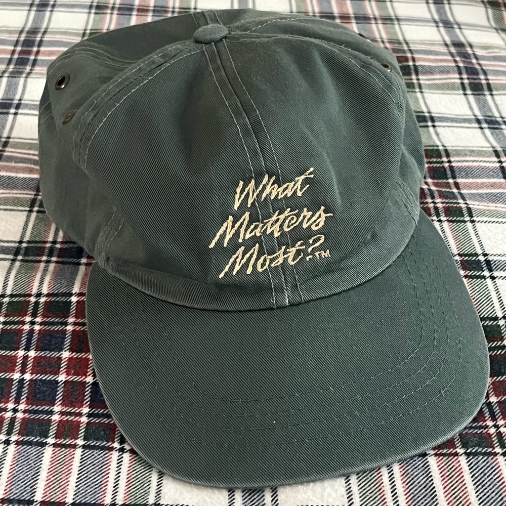Vintage Embroidered Flat bill